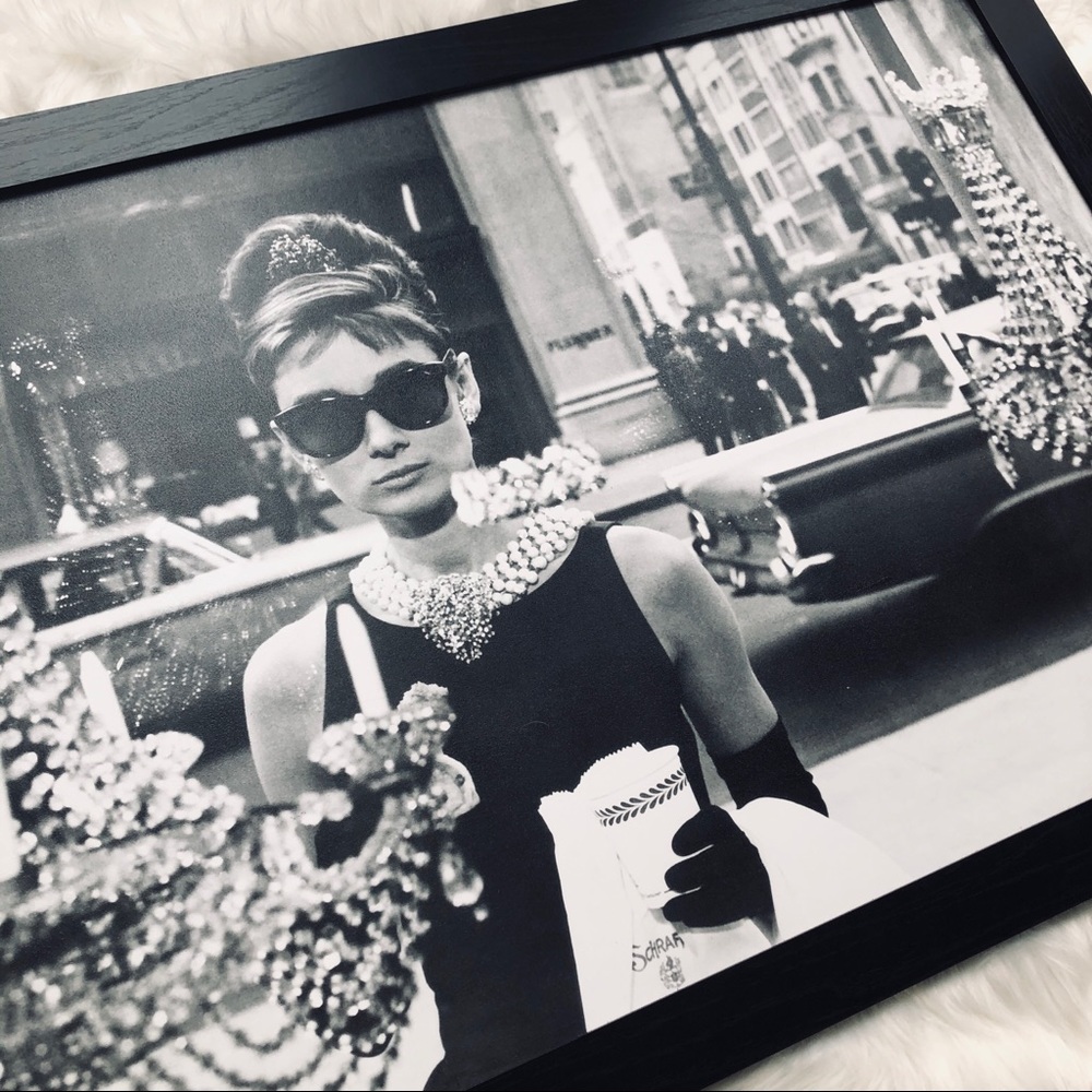 Audrey Hepburn Breakfast at Tiffany’s Wall Art